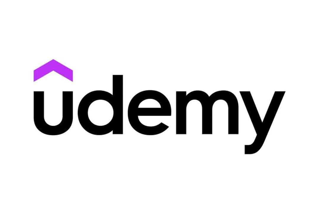 Udemy logo از بهترین منابع آموزش آنلاین